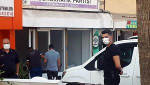 Marmaris'te HDP ilçe binasına saldıran şüpheli gözaltına alındı