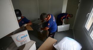  177 konteyner teslim edilmeye hazır