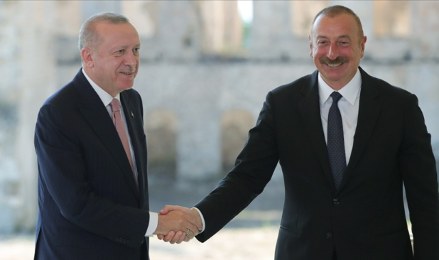 Azerbaycan Cumhurbaşkanı Aliyev, Cumhurbaşkanı Erdoğan ile telefonda görüştü