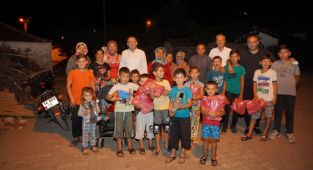 Beşiktepe Köyü’nde Başkan Ergin’e Sıcak Karşılama