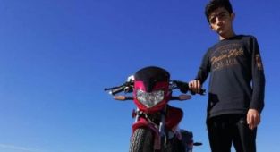 Denizli'de devrilen motosikletin 16 yaşındaki sürücüsü öldü