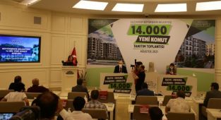 Gaziantep'te işçi, memur ve emekliler için 14 bin konutluk proje