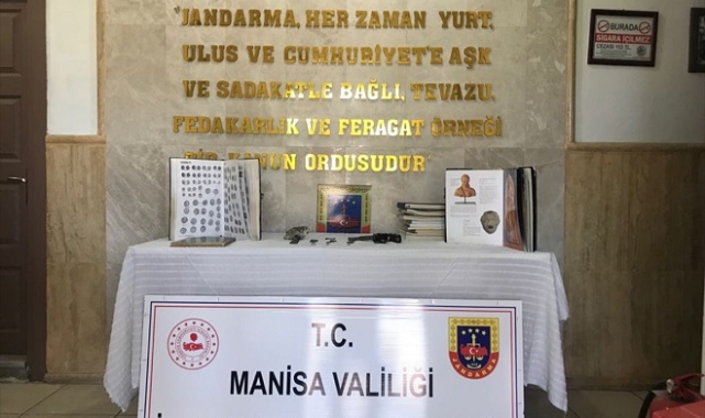Manisa'da tarihi eser kaçakçılığı operasyonunda 1 kişi yakalandı
