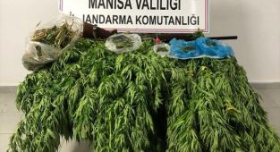 Manisa'da uyuşturucu operasyonunda 2 kişi gözaltına alındı