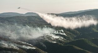 Orman yangınlarında hava araçları 10 günde 19 bin 140 sorti yaptı