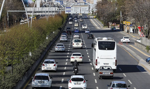 Trafiğe 7 ayda 724 bin 277 aracın kaydı yapıldı