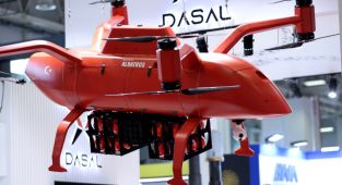 Yangınla mücadele için İHA ordusu