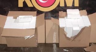 Aksaray'da 9 milyon makaron ele geçirildi