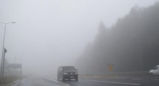  Anadolu Otoyolu'nun Düzce geçişinde sis etkili oluyor