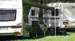 Ankara'da Kurtboğazı Barajı ve Mavi Göl'de Karavan Park açıldı