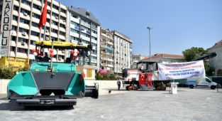 Bornova’da Asfalt Üretim Tesisi için geri sayım başladı