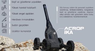 İnsansız Kara Araçları Kara Kuvvetleri Komutanlığı birliklerinde kullanılmaya başlandı