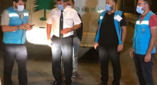 Karantina süresi bitmeden yolculuk yapan kişi ile otobüs firmasına toplam 8 bin 100 lira ceza kesildi