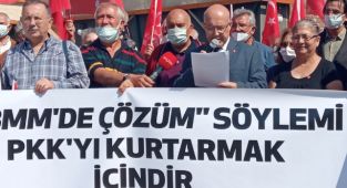 TBMM’de çözüm söylemi PKK’yı kurtarmak içindir!