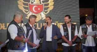 Uluslararası Gold Wıngs Motor Severler Ayvalık'ta Buluştu 