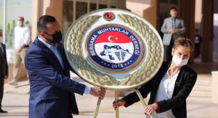 19 Ekim Muhtarlar Günü Bergama’da törenle kutlandı