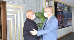 Başkan Ergün, Uzunırmak'ı ağırladı