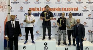 Büyükşehir’in Judocuları Denizli’de Fırtına Gibi Esti