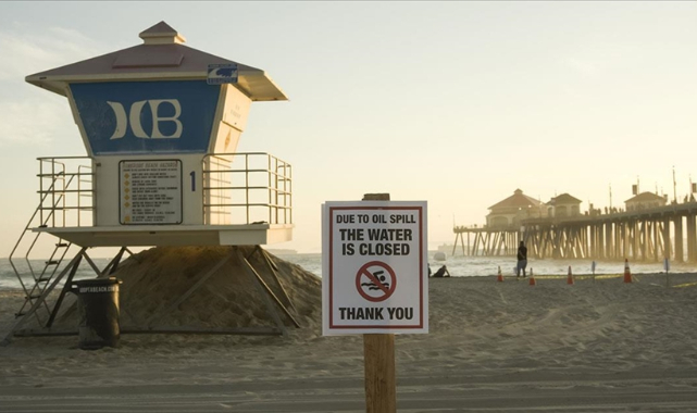 California'da petrol sızıntısı deniz yaşamını tehdit ediyor