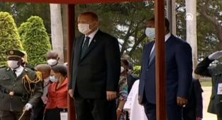 Cumhurbaşkanı Erdoğan Angola'da