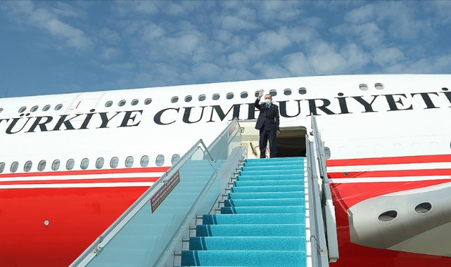 Cumhurbaşkanı Erdoğan Azerbaycan'a gitti