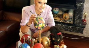 Devekuşu yumurtasının sanat eserine doğru yolculuğu