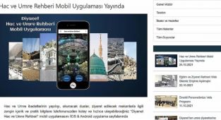 Diyanet, hac ve umreye ilişkin bilgileri dijital ortama taşıdı