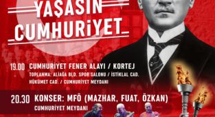 Fener Alayı ve Cumhuriyet Konseri Coşku Yaşatacak