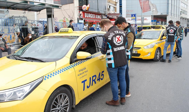 İstanbul'da taksi denetimleri sürüyor