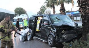 İzmir’de feci kaza 3 kişi yaralandı