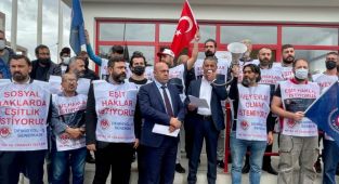 İzmir'de metro ve tramvay çalışanları grev kararı astı