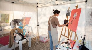 Karşıyaka’da Uluslararası Resim Çalıştayı başladı 