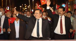 Konaklılar Cumhuriyet Bayramını Gültepe’de kutladı