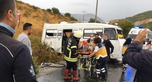 Yol savaş alanına döndü: 1 ölü, çok sayıda yaralı