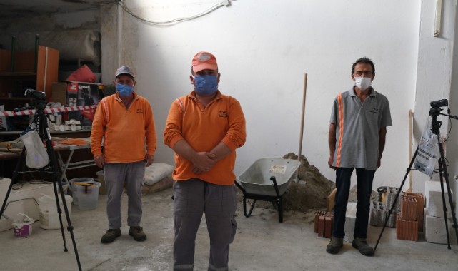 Ayvalıklı işçilere iş güvenliği eğitimi