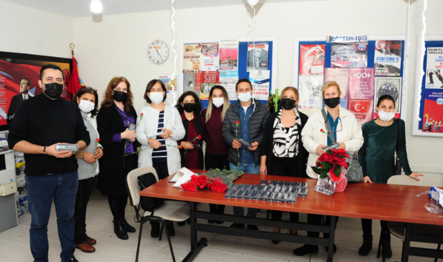 Başkan Çalkaya Eğitim Emekçilerini unutmadı