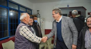 Başkan Ergin'den Kırcalar'a Ziyaret