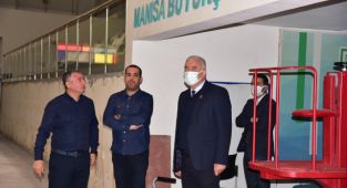 Başkan Güzgülü, Tarık Almış Spor Tesislerini İnceledi