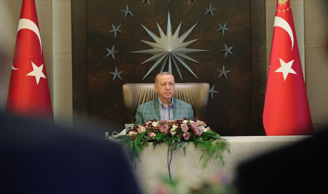 Cumhurbaşkanı Erdoğan, Türkiye'deki Boşnak sivil toplum kuruluşlarının temsilcilerini kabul etti