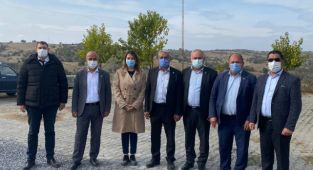  Köprübaşılı Muhtarlar, Büyükşehir’i Ağırladı