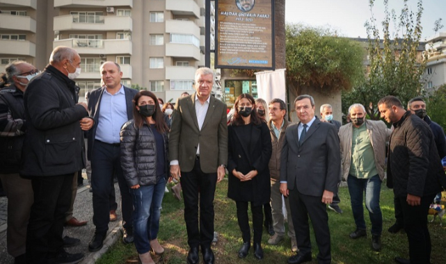 Narlıdere’de Haydar Gültekin Parkı açıldı