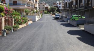 Özdere Yolları Yenileniyor