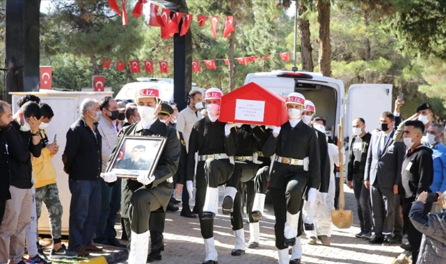 Şehit Uzman Onbaşı Kaya'nın naaşı Gaziantep'teki şehitliğe nakledildi