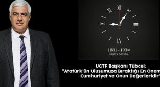 Tübcel'den 10 Kasım Mesajı