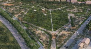 Zeytinpark’ta zemin temizliği tamamlandı