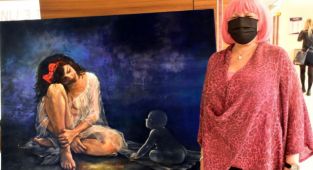 El sanatları öğretmeni, kanseri resim ile yendi