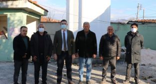  Gelenbe’de Cami Minaresi Yenilendi 