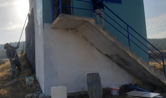 İçme Suyu Deposuna MASKİ Dokunuşu