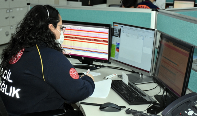 Ambulansla yarışmak için çağrı merkezini aramış
