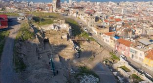 Antik geçit bulundu